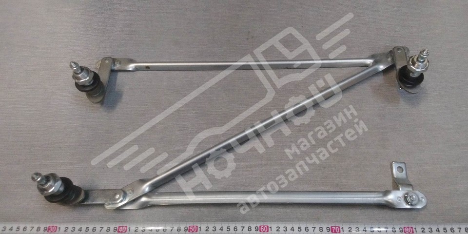 Тяга стеклоочистителя КАМАЗ ЕВРО-2 (3 щетки) (MEGAPOWER, Китай)