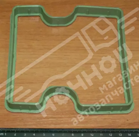 Прокладка КАМАЗ клапанной крышки ЕВРО (зеленая) (под пластиковую крышку) (ООО 