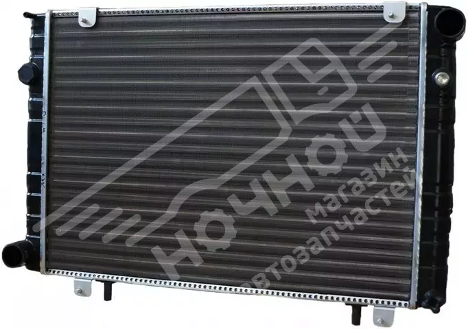 Радиатор основной ГАЗ 3302 н/о (2-х ряд.) алюминиевый (г.Шадринск) SOFICO