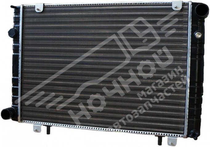 Радиатор основной ГАЗ 3302 (2-х ряд.) алюминиевый н/о ( г.Шадринск) SOFICO
