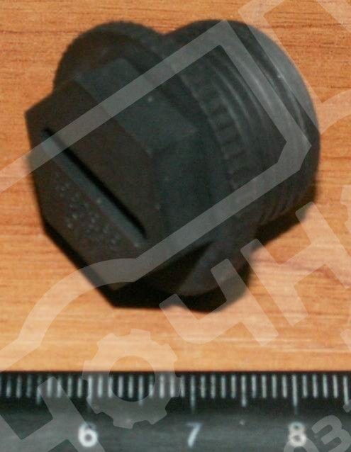 Пробка КАМАЗ компрессора Cummins ISBe (М22х12 х1,5) (пластик)