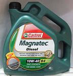 Масло  Castrol 4л 10w40 п/синт DISEL