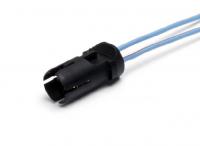 Фишка  2-конт. бесцокольной лампы Т10 W-5W (CARGEN, г. Тольятти)