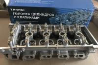 Головка блока цилиндров ГАЗ дв.405 в сборе 5-опорная без валов (TANAKI) (прокладка, шпильки)