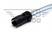 Фишка  2-конт. бесцокольной лампы Т10 W-5W (CARGEN, г. Тольятти)
