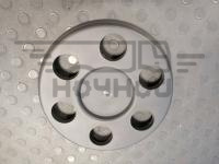 Колпак колеса ГАЗ 3302 (пластм.)  с отверстиями под гайки (графит) перед. (1шт)