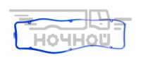 Прокладка ГАЗ клапанной крышки дв.4216 Евро-4 (СИНЯЯ) (БРТ)