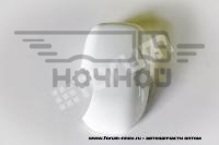 Облицовка зеркала ГАЗ 3302 н/о б/ повтор левая (БЕЛАЯ) (Технопласт)