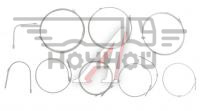 Трубки ГАЗ тормозные 3302 (10 шт) сталь