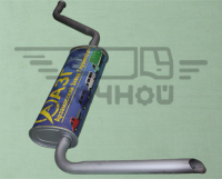 Глушитель ГАЗ 3302 NEXT ЕВРО-4 Ситилайн дв. Cummins 2.8 (АЗГ, г.Арзамас) 
