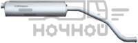 Глушитель ГАЗ 2217 дв.405 ЕВРО-3 (ГАЗ)