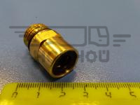 Фитинг ввертный прямой М16 тр. d- 8 (Camozzi)|Фитинг ввертный прямой (Camozzi).jpg