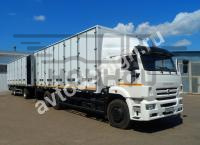 Спойлер КАМАЗ-54105 (высокая крыша со спал.)