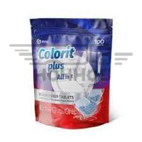 Таблетки для посудомоечных машин Grass Colorit Plus All in 1, 20г (упаковка 100шт) (ГРАСС)